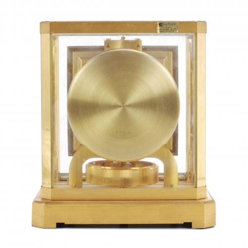 SWISS MANTLE CLOCK, JAEGER LE COULTRE "ATMOS", MID-TWENTIET