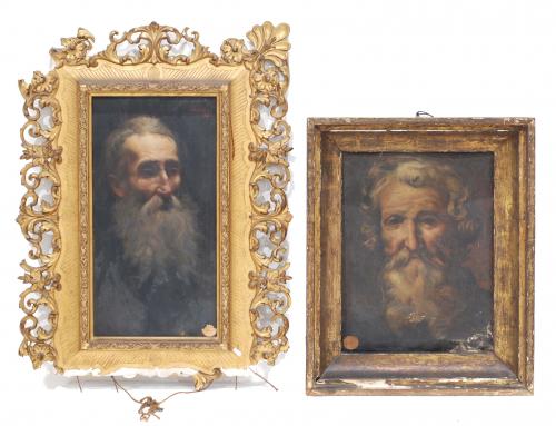 ESCUELA ESPAÑOLA, SIGLO XIX-XX. Retratos de hombres.