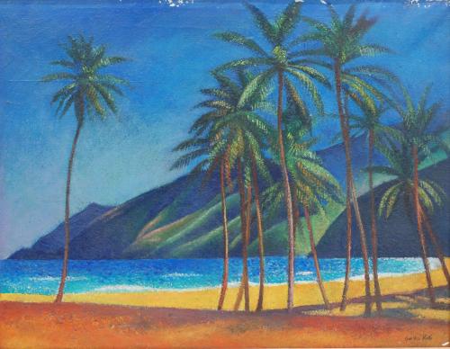 GUILLEM VILLA BASSOLS (1917-2005) "Pto. Colombia".