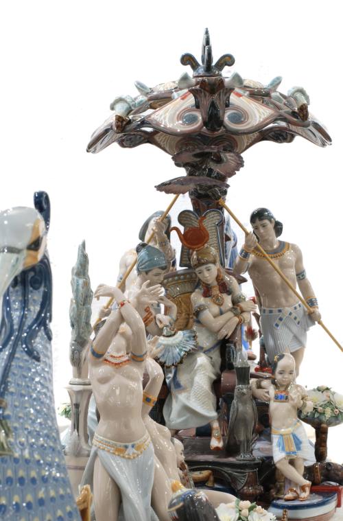 "LA REINA DEL NILO", GRUPO ESCULTÓRICO LLADRÓ, 2006