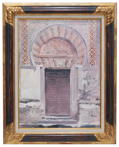 ISIDORO LÁZARO FERRE (1949). "Puerta morisca".