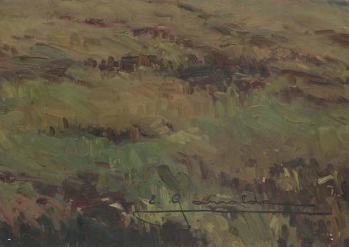 ELÍAS GARRALDA ALZUGARAY (1926-2012)., "Paisaje".