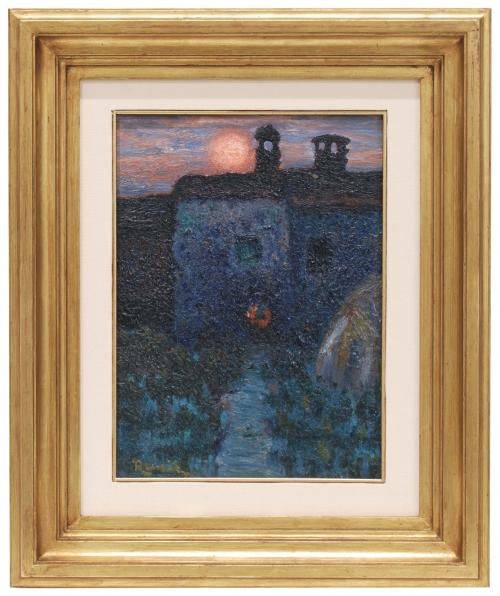 NICOLÁS RAURICH (1871-1945)., "Crepúsculo".