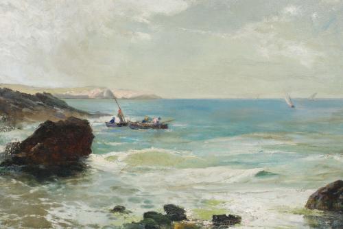 JOSEP Mª MARQUÉS I GARCÍA (1862-1938)., "Marina".