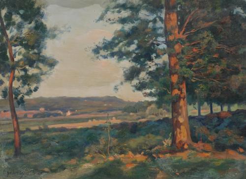 ENRIC GALWEY (1864-1931) "BOSQUE".