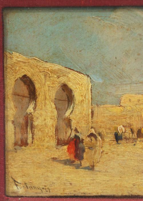 19TH CENTURY SPANISH SCHOOL "Arabic City"