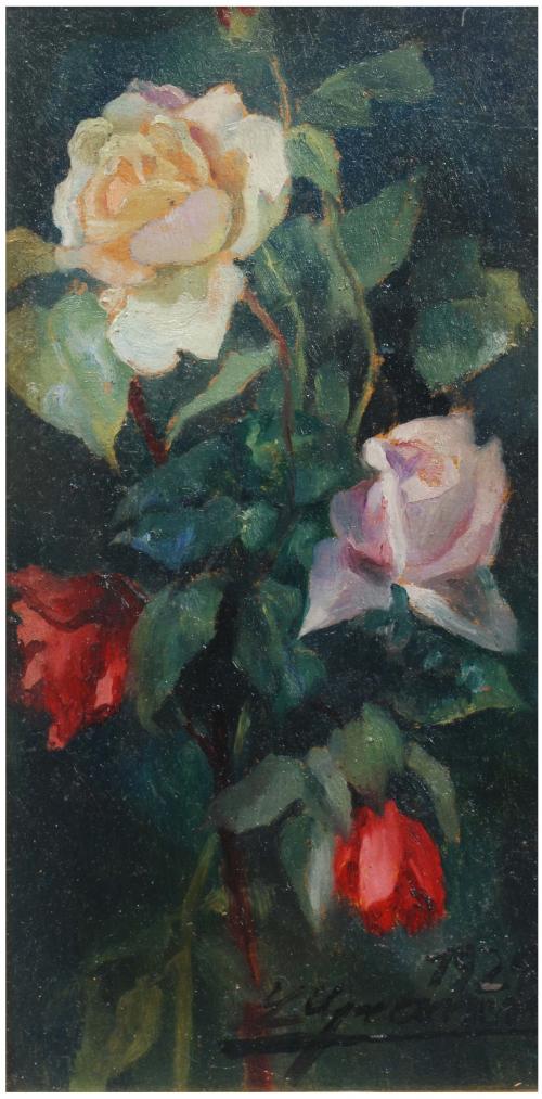 LLUÍS GRANER (1863-1929). "Flores".