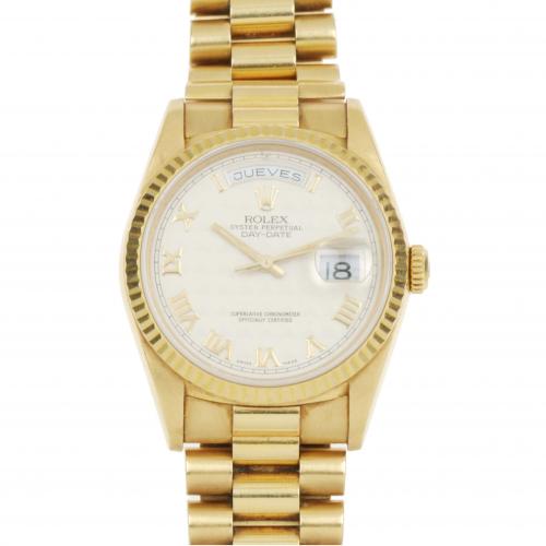 ROLEX. OYSTER PERPETUAL. DAY-DATE RELOJ DE PULSERA DE CABALLERO.