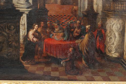 17TH-18TH CENTURY ITALIAN SCHOOL "Presentation of Jesus at