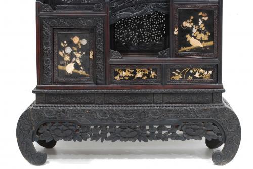 JAPANESE CABINET, MEIJI PERIOD, END OF 19TH CENTURY