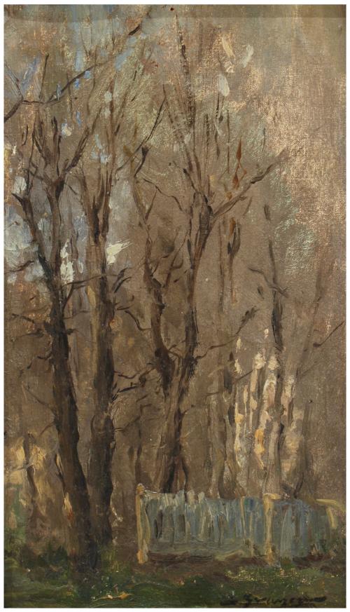 LLUÍS GRANER (1863-1929) "Forest".