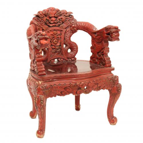 CHINESE ARMCHAIR, FIRST HALF OF THE 20TH CENTURY