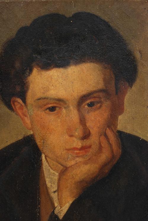 20TH CENTURY SPANISH SCHOOL "Young man".