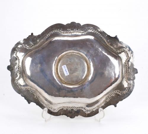 SPANISH TRAY, 19TH CENTURY