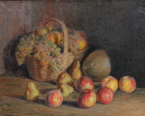 FRANCISCO DOMINGO MARQUÉS (1842-1920). "Still life".