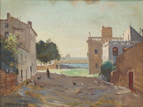 RAFAEL DURANCAMPS (1891-1979) "Cadaqués".