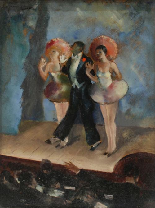 RAMON CAPMANY (1899-1992) "Cabaret".