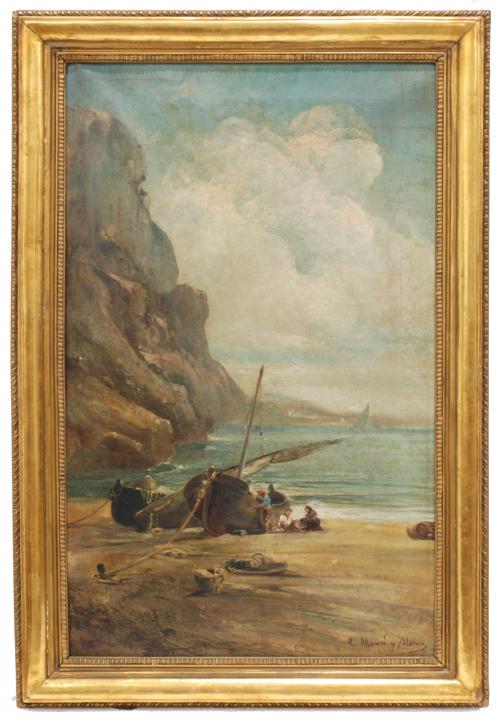 RAMÓN MARTÍ ALSINA (1826-1894). "BOATS".