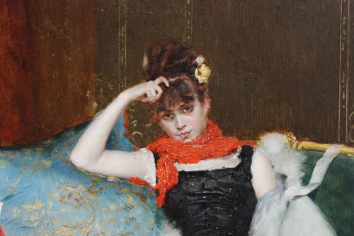 RAIMUNDO DE MADRAZO Y GARRETA (1841-1920). "JOVEN"