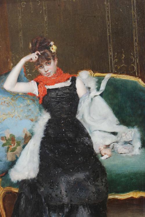 RAIMUNDO DE MADRAZO Y GARRETA (1841-1920). "JOVEN"