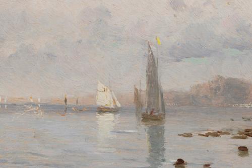 HERNANDEZ MONJO (1862-1937) "SEASCAPES"