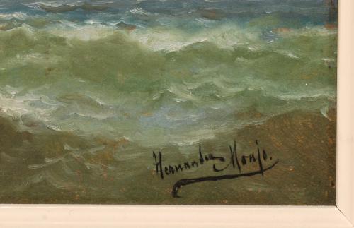 HERNANDEZ MONJO (1862-1937) "SEASCAPES"