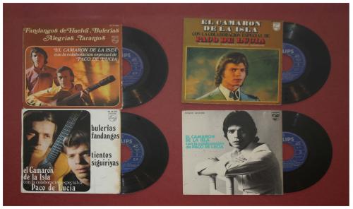 VINILOS Y LP&#39;S DE CAMARÓN, KETAMA Y PATA NEGRA.