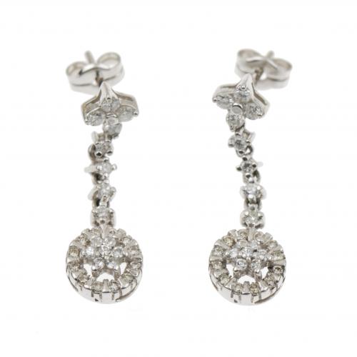 PENDIENTES CON DIAMANTES.