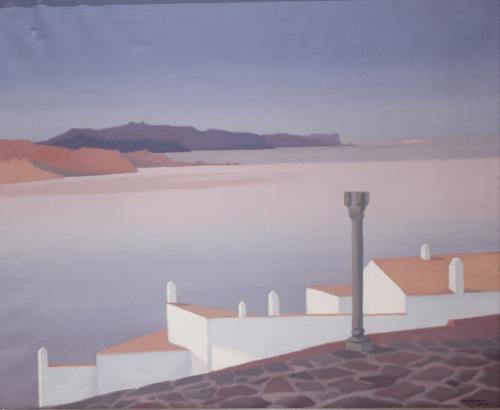 FRNCESC D'ASIS CASADEMONT (1923-2007). "CADAQUÉS", 1987.