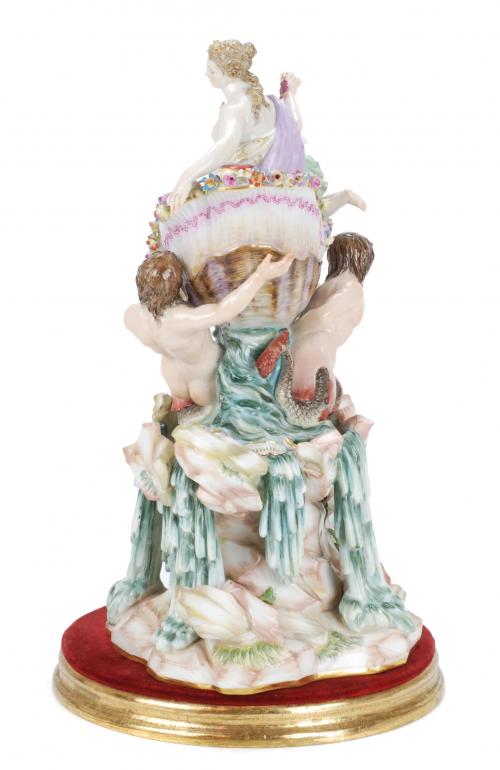 MEISSEN.  "EL TRIUNFO DE VENUS", PPS. SIGLO XX.