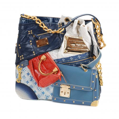 LOUIS VUITTON. BOLSO "TRIBUTE PATCHWORK", 2007.