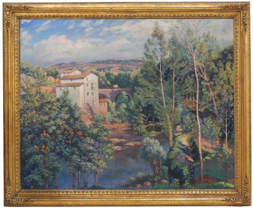 IVO PASCUAL RODES (1883-1949). "MOLÍ DE SANT ROCH", OLOT.