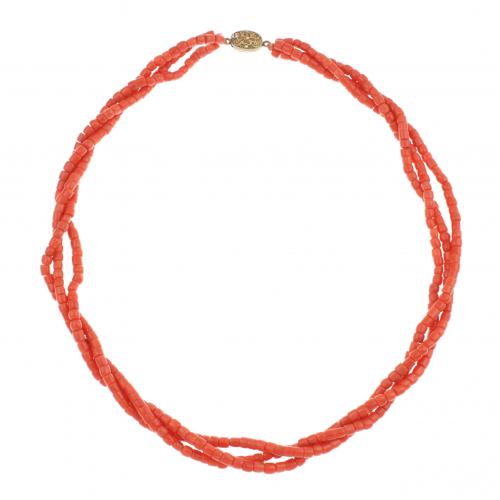 CORAL NECKLACE