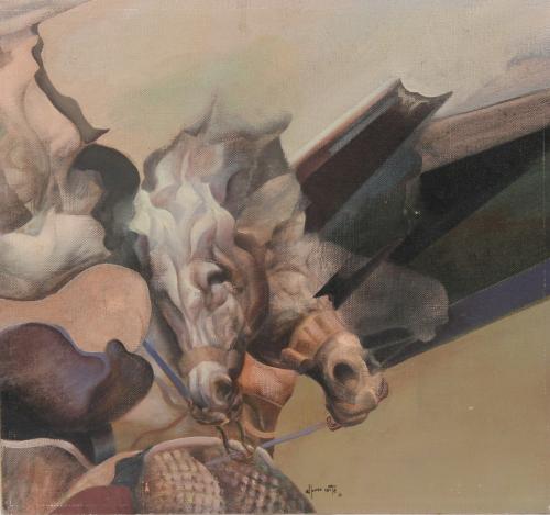 ALFONSO COSTA BEIRO (1943). "CABALLOS", 1971.