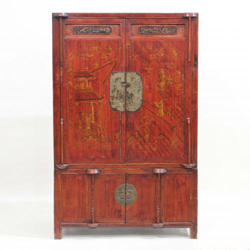 CHINESE CABINET, END C19th - EARLY C20th.