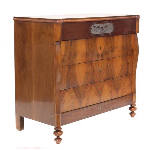 SPANISH CHEST OF DRAWERS, CIRCA 1850.