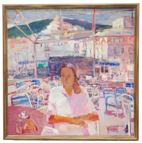 JOSEP MOSCARDÓ (1953). "EL MARITIM", CADAQUÉS. 