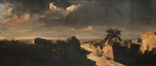 AGUSTÍ PUIG (1957). "PAISAJE".