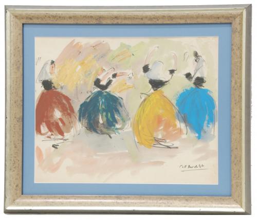 JOSEP COLL BARDOLET (1912-2007). "BAILARINAS".