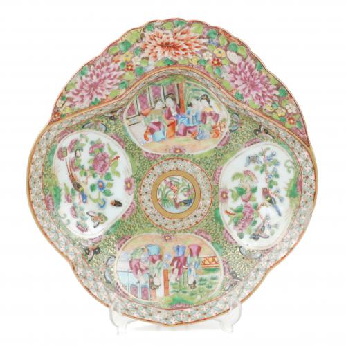 CHINESE TRAY, C19th.