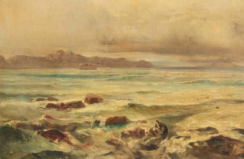 RAMÓN MARTÍ ALSINA (1826-1894). "MARINA", 1880.