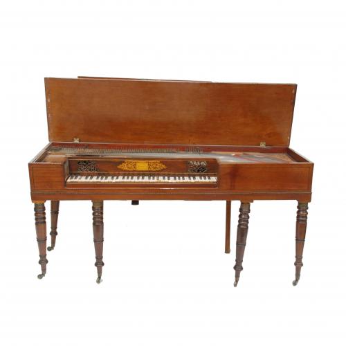 "CLEMENTI & CO NEW PATENT LONDON", PIANO DE MESA INGLÉS, PR