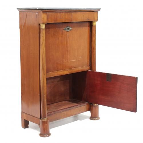 FRENCH FALL FRONT WRITING DESK, END C19th. 