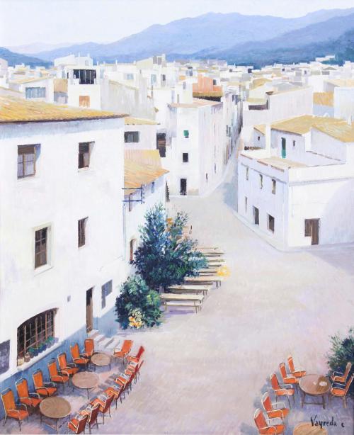 JOSEP M. VAYREDA CANADELL (1932-2001). "WHITE HOUSES".