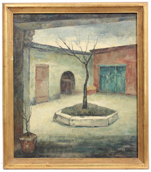 LUIS QUINTANILLA (c.1893/95-1978). "PATIO PARÍS".