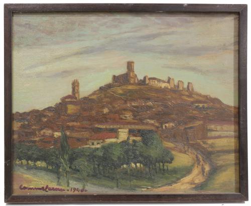 JOAN COMMELERAN (1902-1992). "EL PUEBLO", 1940.