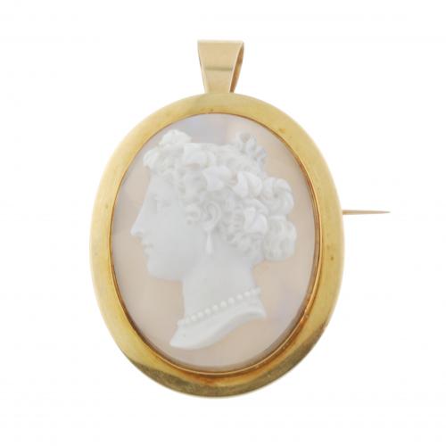 CAMEO BROOCH-PENDANT