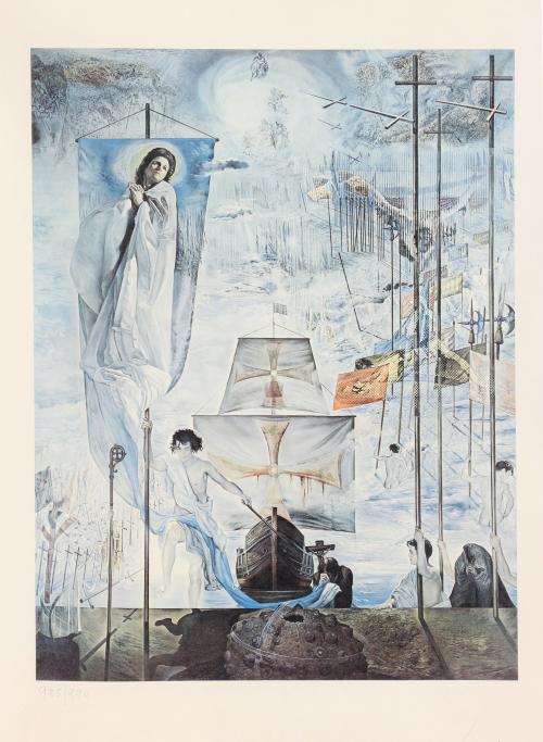 SALVADOR DALÍ I DOMÈNECH (1904-1989). "EL DESCUBRIMIENTO DE