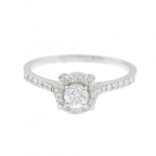 DIAMOND SOLITAIRE RING. 