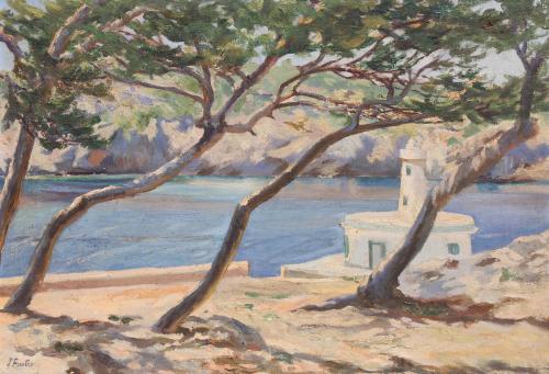 JOAN FUSTER BONNIN (1870-1945). "PUERTO DE SÓLLER".